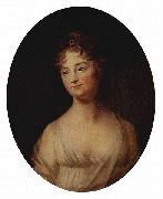 TISCHBEIN, Johann Heinrich Wilhelm, Portrat einer Frau, Oval